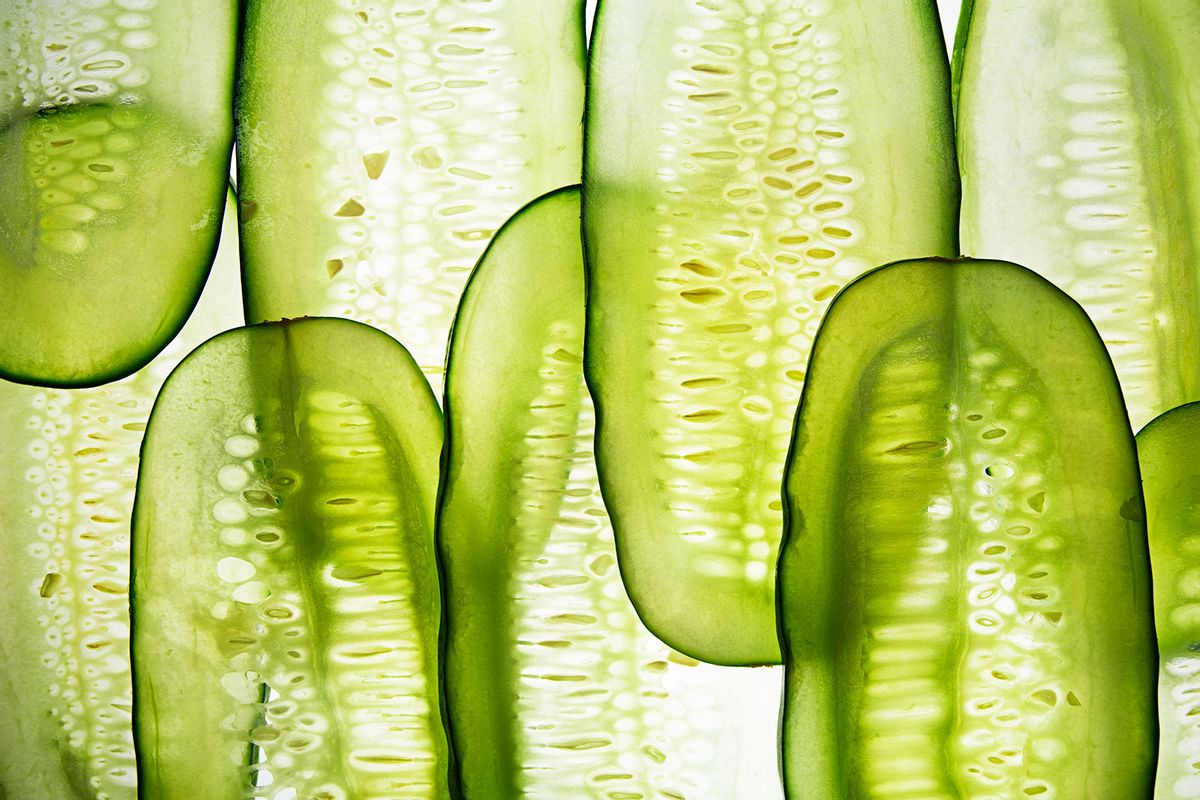 Cucumber slices (Getty Images/stilllifephotographer)