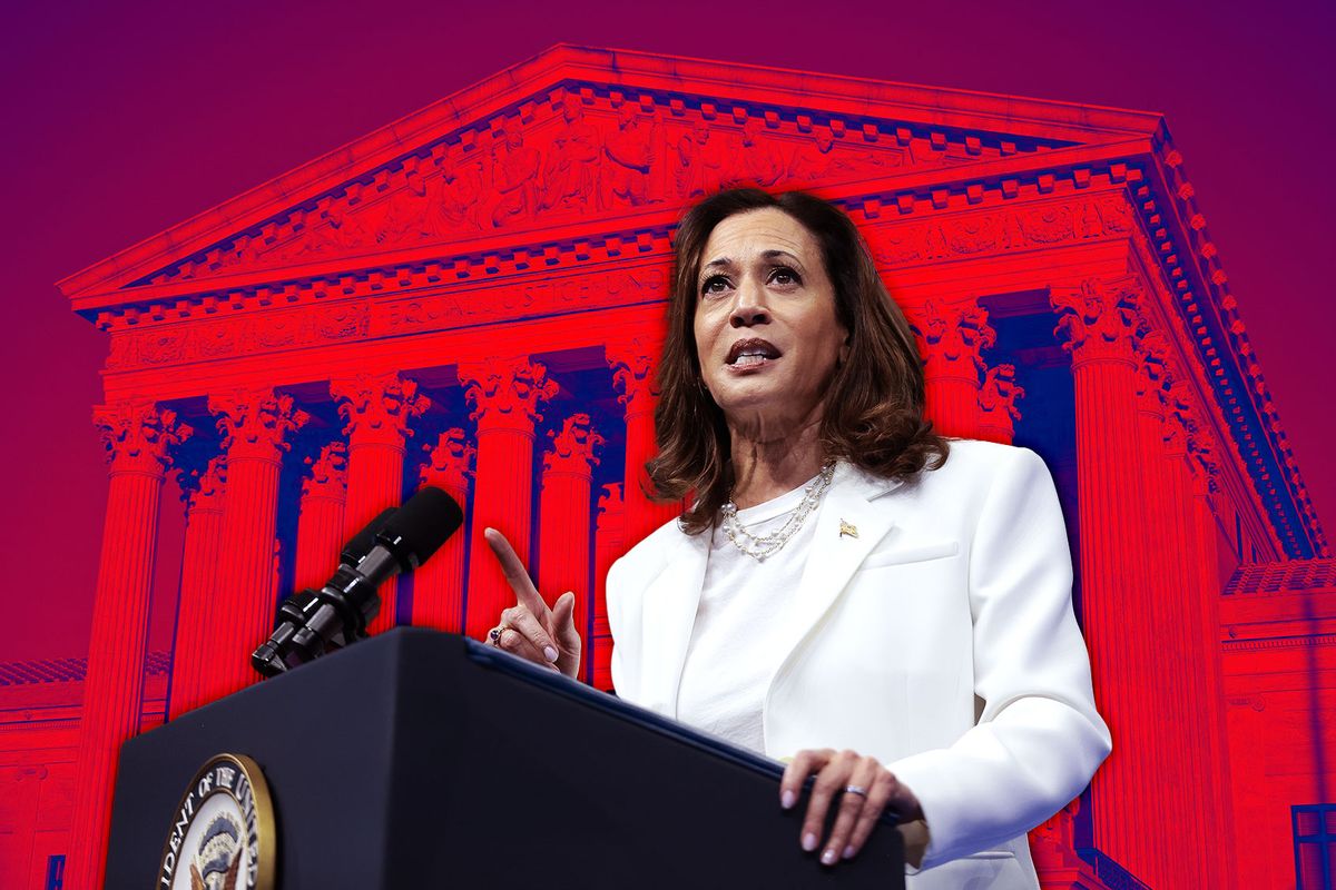 Kamala Harris | US Supreme Court (Photo illustration by Salon/Getty Images)