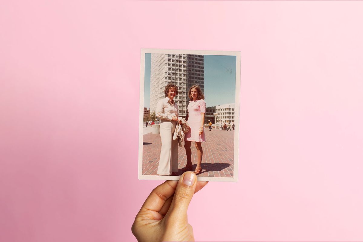 The author's mother (right) with a friend. (Photo illustration by Salon/Nell Beram/Getty Images)